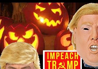 President Donald Trump Halloween costumes mask in stock