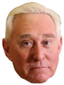 Roger Stone Fake News Halloween mask