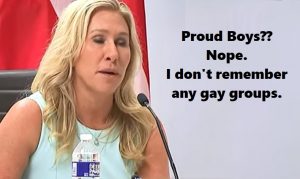 Deep in her memory hole